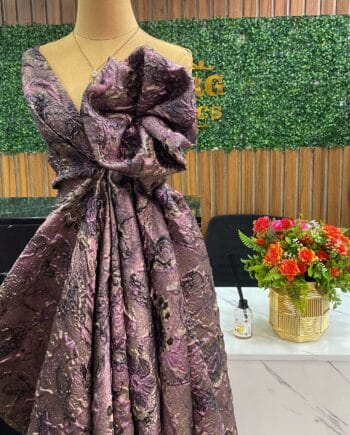 Fionah Metallic Brocade