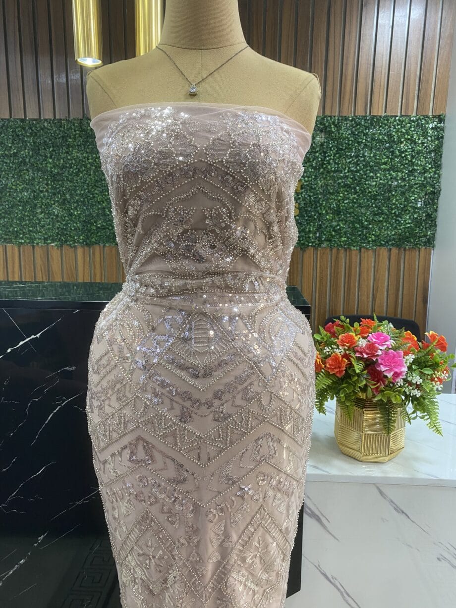 Kayla Beaded lace
