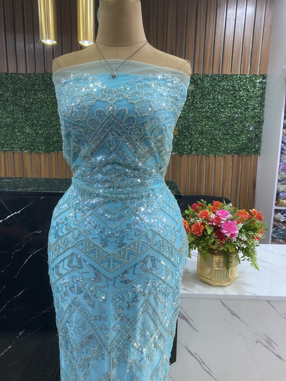 Kayla Beaded lace