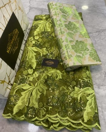 Hilda Flocking Lace - Image 3