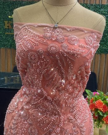 Chantel beaded lace