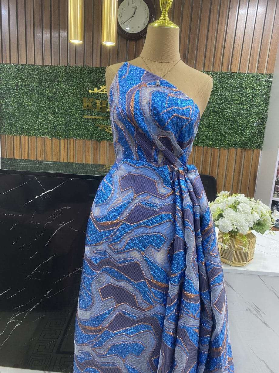 Sasha metallic brocade