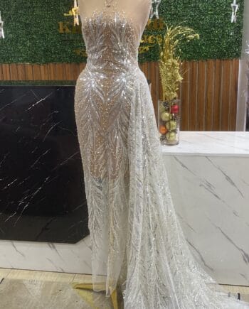 Opal Beaded Lace