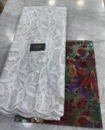 Nona Flocking Lace