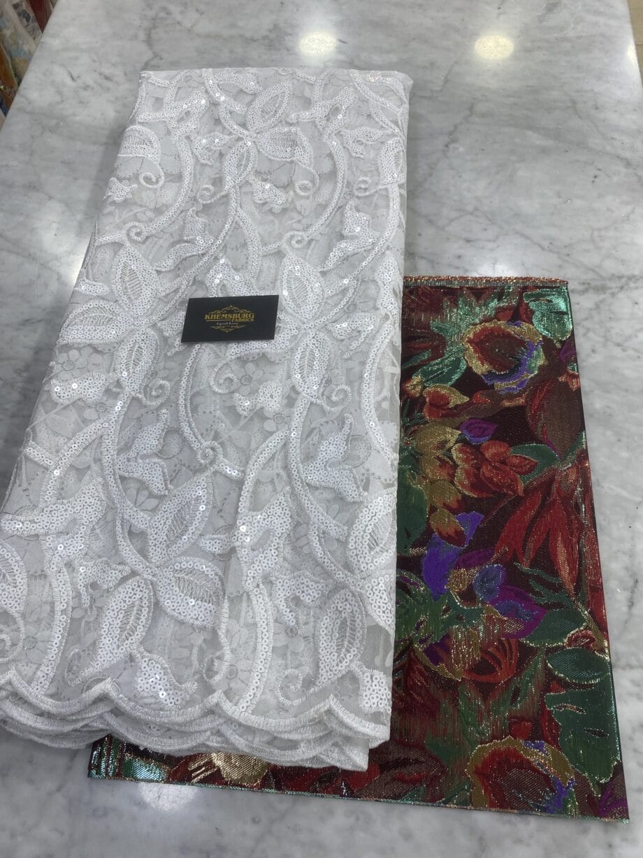 Nona Flocking Lace