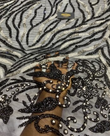 Zinnah exclusive beaded lace - Image 4