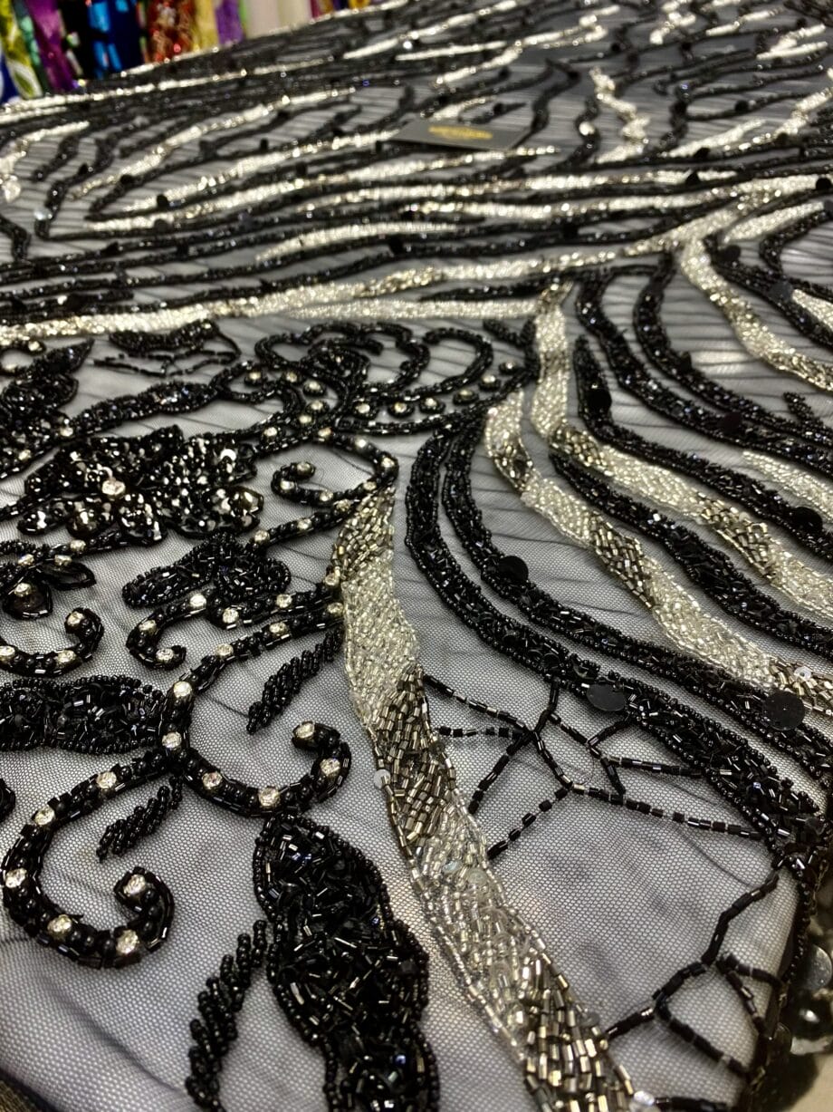 Zinnah exclusive beaded lace